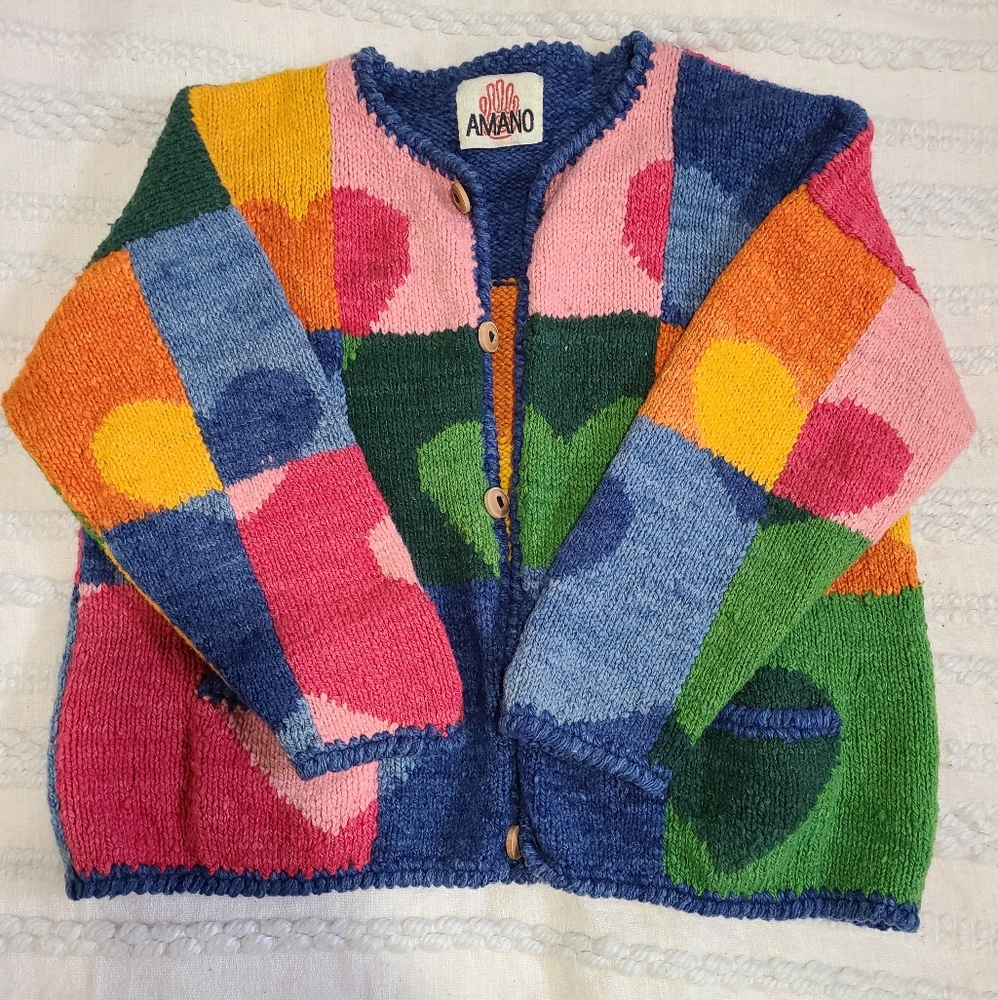 Rainbow Heart Sweater 💕
